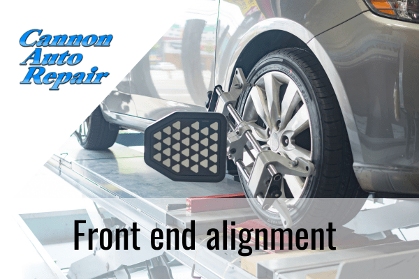 what does a front end alignment consist of